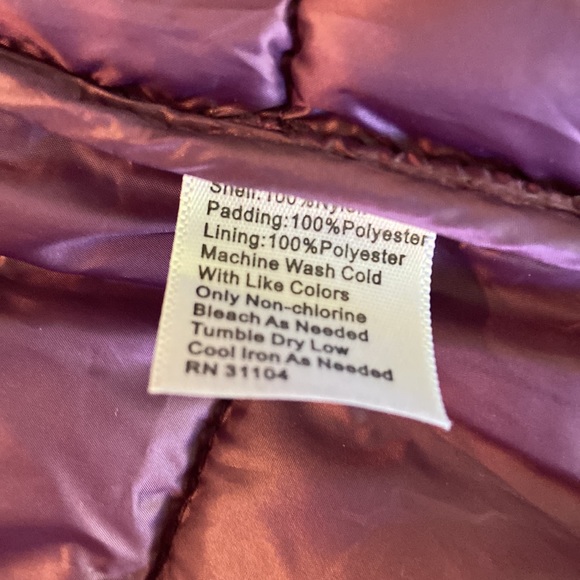 Zelos XS puffy vest brand new with tags long 29” bust 30” with two front pockets - Picture 5 of 9